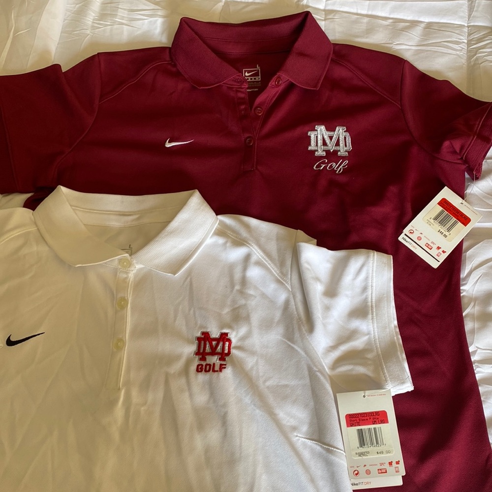 Mater Dei Womans Golf shirts sz L